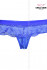 Dámská tanga Romantic Lace - modrá